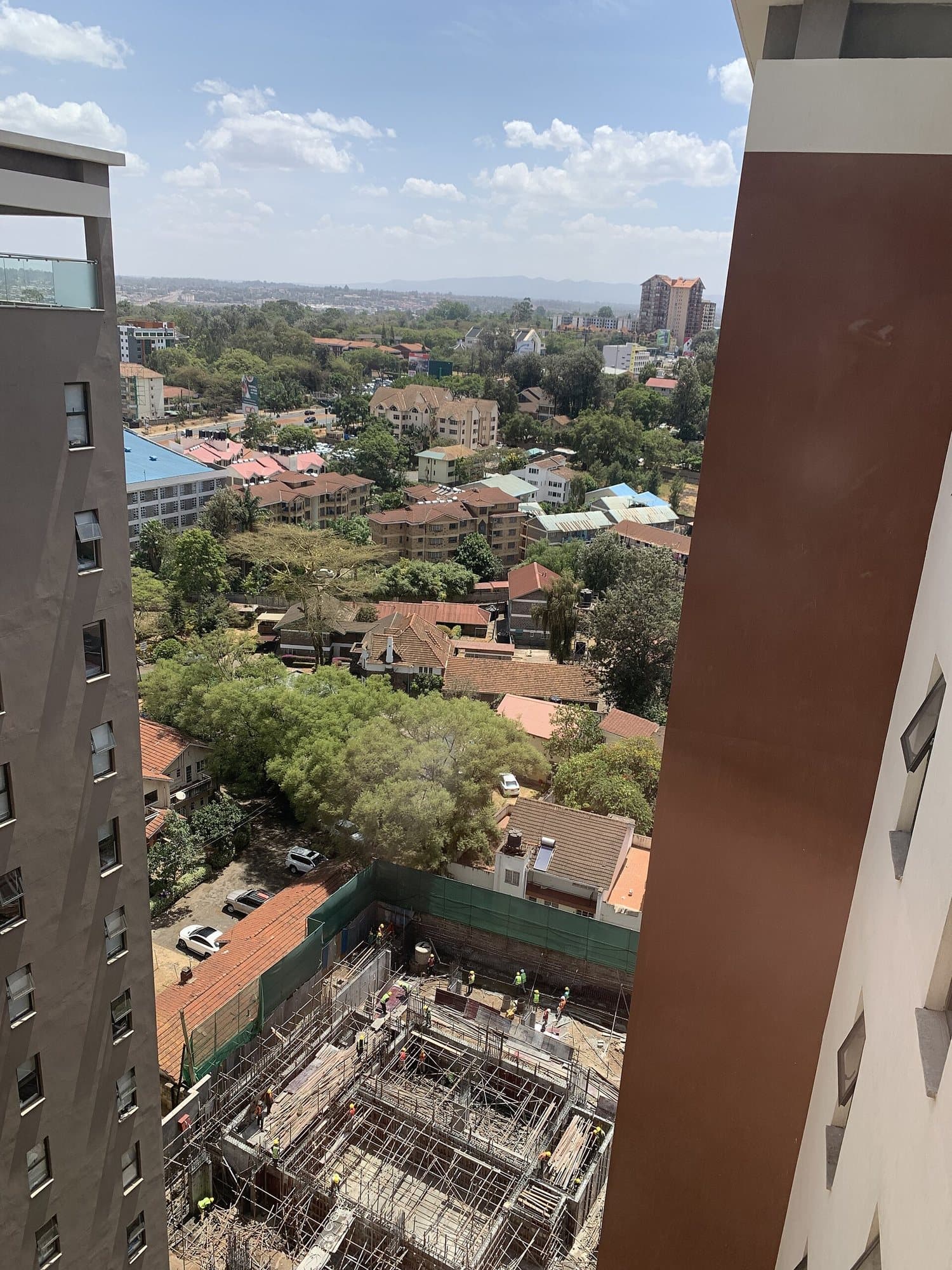 Hurlingham, Nairobi, from above