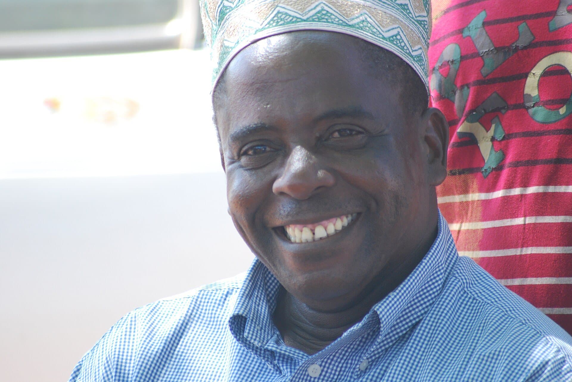 A happy man